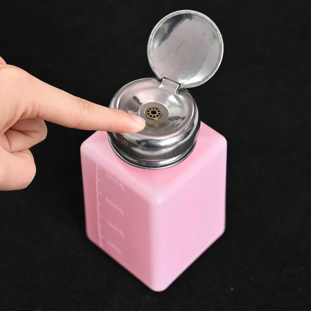 Gel Refill Pack - 200/230ML Rosa Metall Push Unten Pumpe
