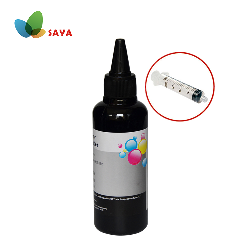 Fountain Pen Bottled Ink - Drucker-Tintenfarbstoff Nachfülltinte für HP Tintenstrahldrucker Schwarze