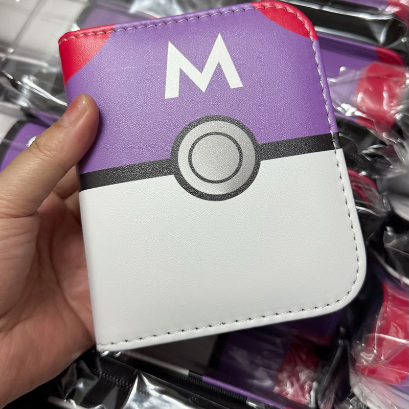 Card Index Box - Reißverschluss-Kartenordner 9-Fach Seitenlade-Kartenalbum für Pokemon YuGiOh