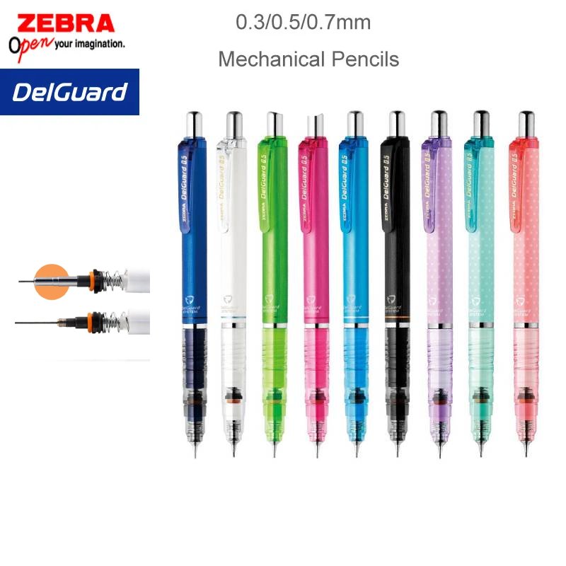 Mechanical Pencil 0.3 - ZEBRA DelGuard Druckbleistift, japanisches Briefpapier für