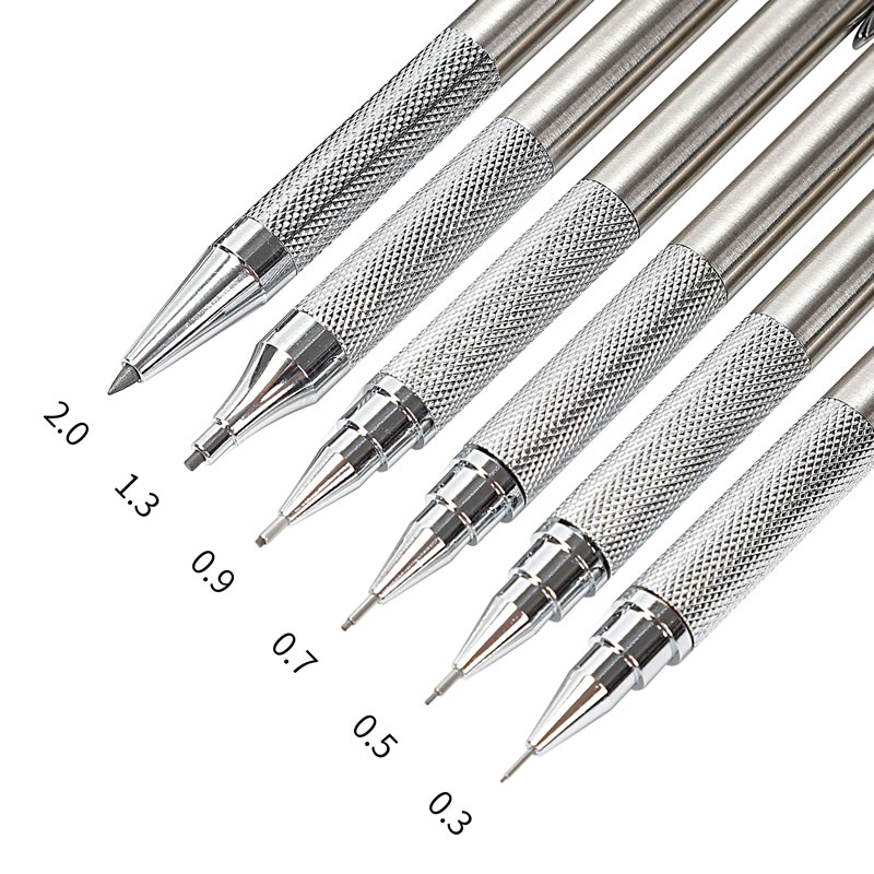 Mechanical Pencil 0.3 - Mechanischer Bleistift-Set 0,3 0,5 0,7 0,9
