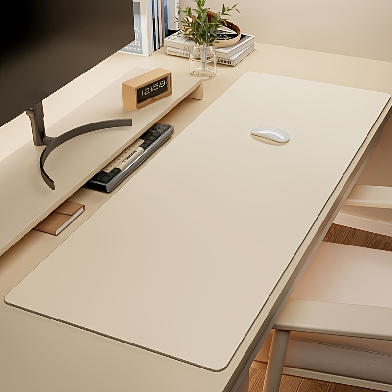 Leather Desk Pad - 1 Stück Großes PU-Leder Mauspad, Rutschfeste