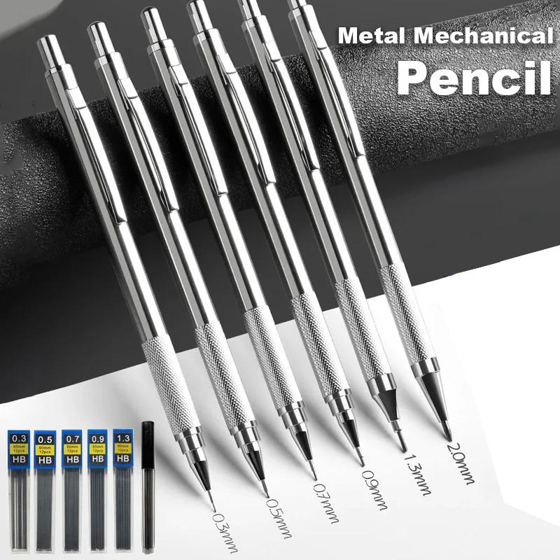 Mechanical Pencil 0.3 - 0,3 0,5 0,7 0,9 1,3 2,0mm