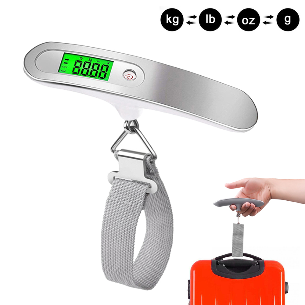 Tape Dispenser Weighted - Tragbare digitale hängende Waage T-förmige LCD-Gepäck