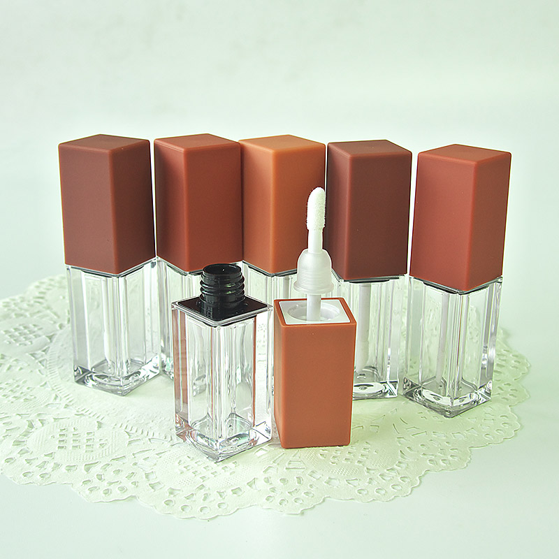 Gel Refill Pack - 5 ml quadratische Kunststoffrohr Lipgloss Balsam
