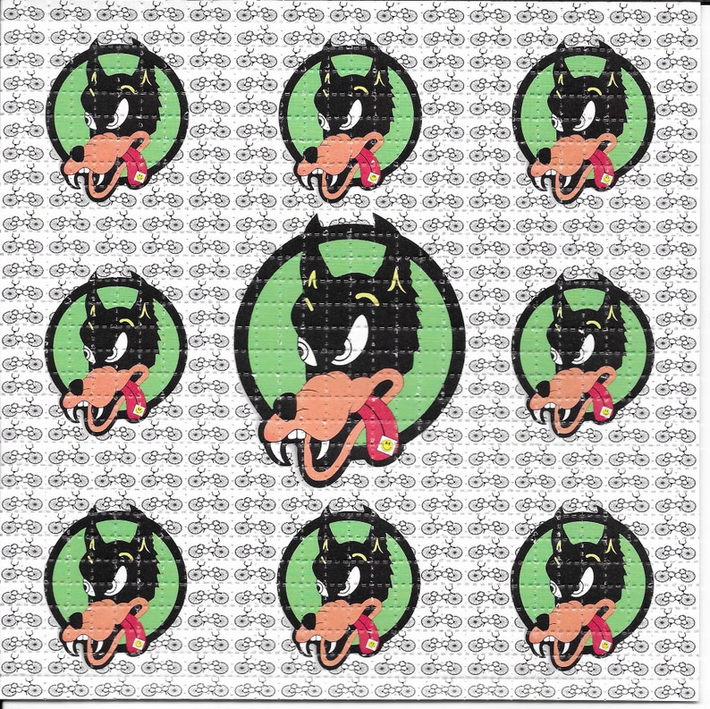 Ink Blotter Paper - Dire Wolf Psychedelic LSD Säurefreies Löschpapier