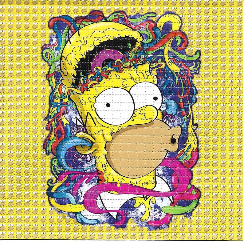 Ink Blotter Paper - Geist geblasen Psychedelic Säure-Freies Lösch Kunst