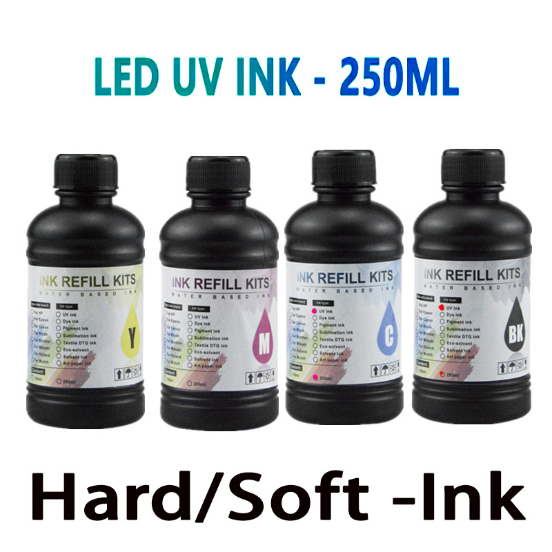 Fountain Pen Bottled Ink - 250 ml/Flasche UV-Harttinte LED UV-Tinte für