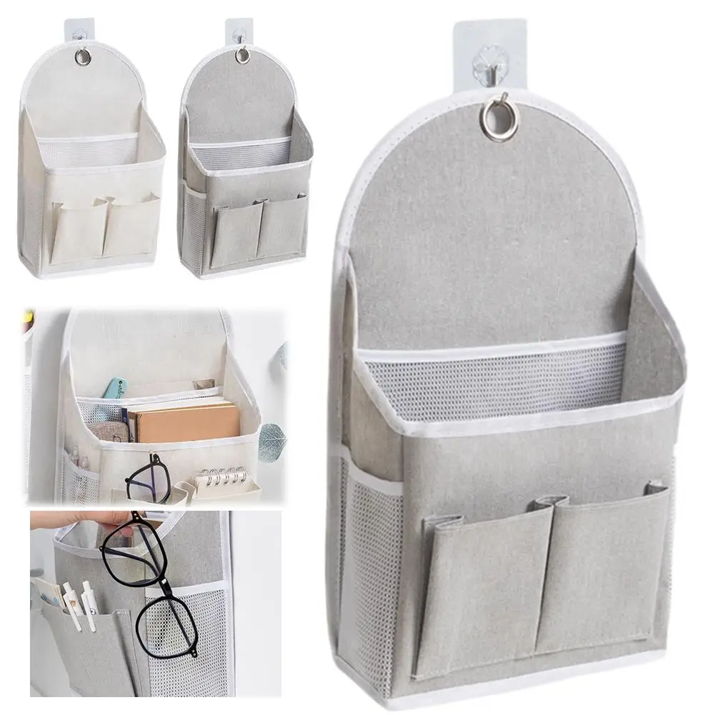 Magazine Holder Rack - Stoff-Hängeaufbewahrungstasche für Schlafsäle, Wandmontierte Taschen für