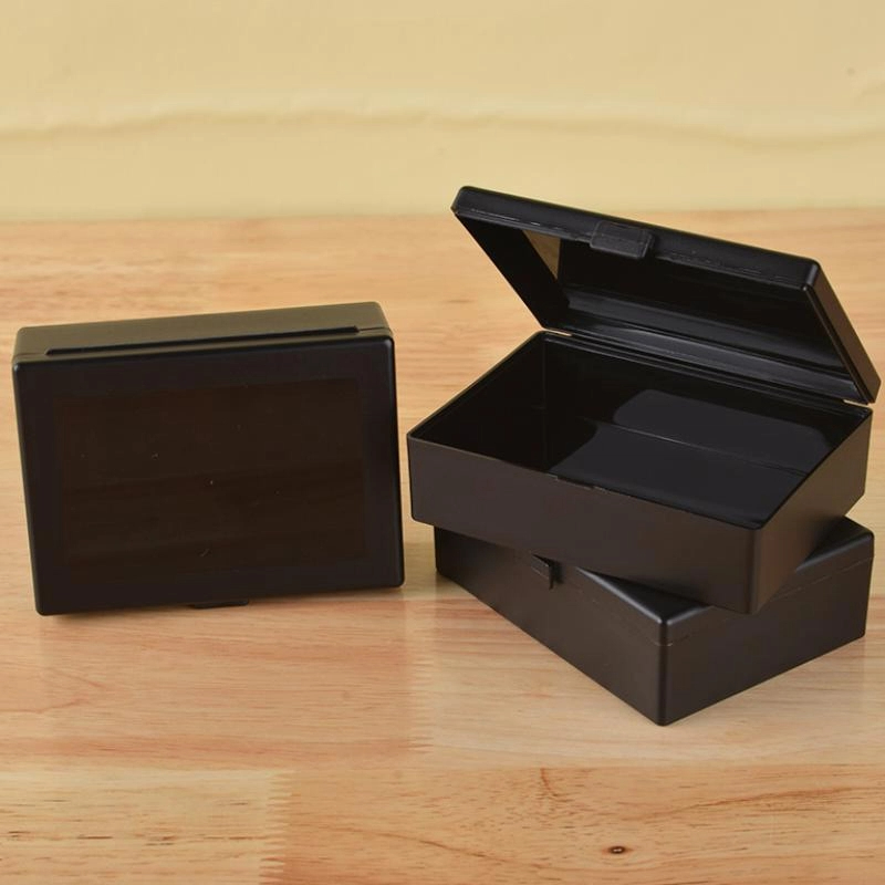 Card Index Box - Neueste transparente Kunststoffbox für die Schreibtischorganisation,