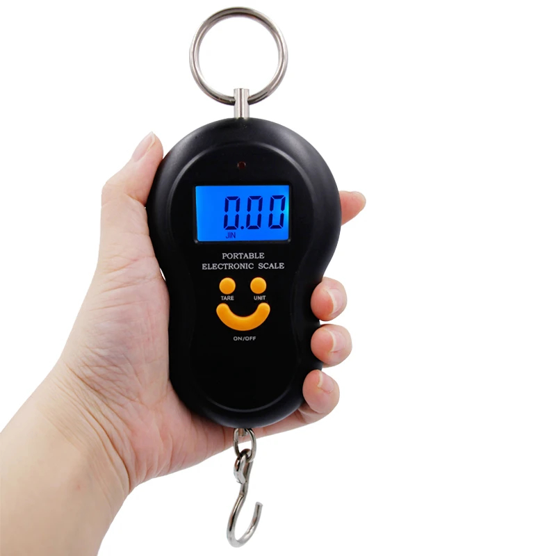 Tape Dispenser Weighted - 50 kg 10 g digitale Angelwaage