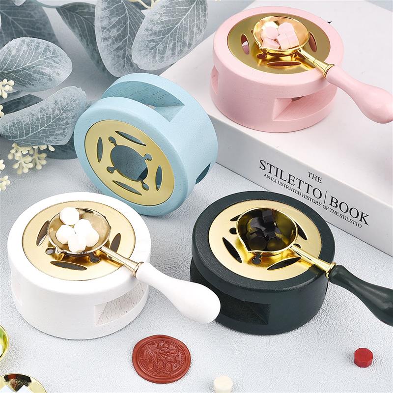 Wax Seal Stamp Set - Wachs Dichtung Stempel Set Lack Ofen