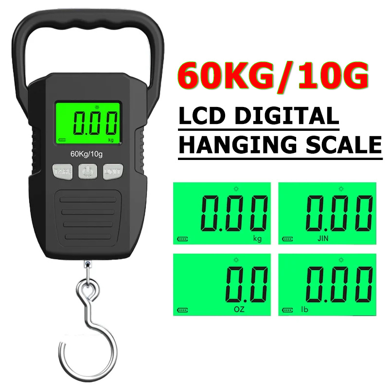 60 kg/10 g LCD Digitale Hängew – Tape Dispenser Weighted Bewertung und Preis