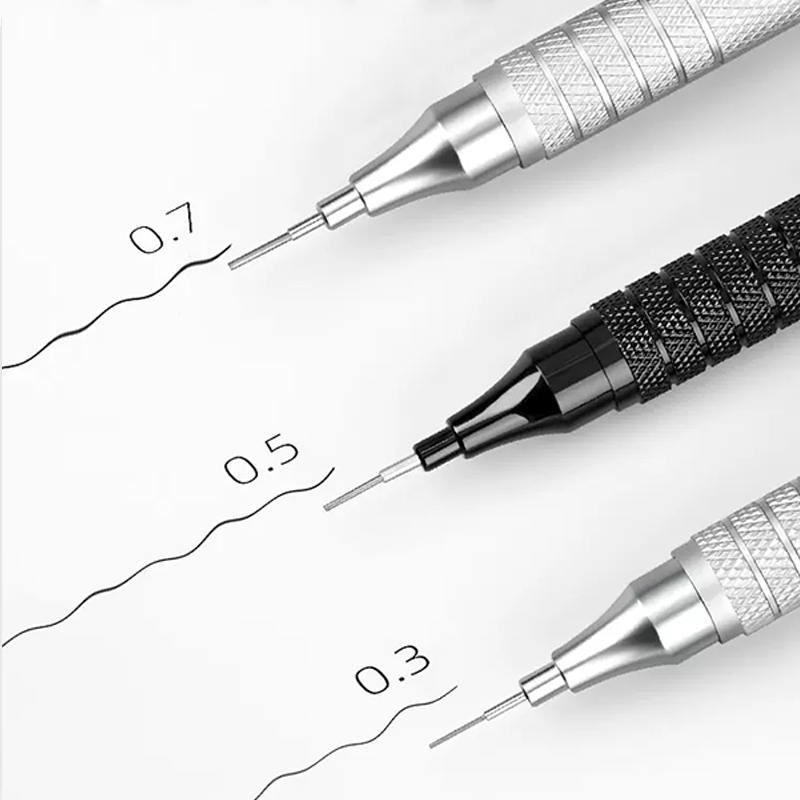 0,3 0,5 0,7 0,9 2,0 mm Zeichnu – Mechanical Pencil 0.3 Bewertung und Preis