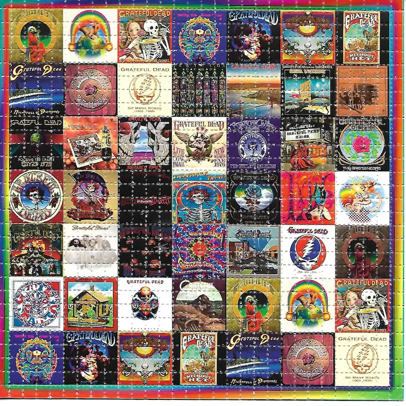 60er Jahre Album Psychedelic L – Ink Blotter Paper Bewertung und Preis