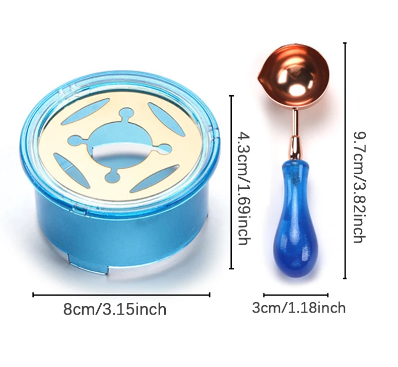 2-teiliges Set Wachssiegel-Ste – Wax Seal Stamp Set Bewertung und Preis