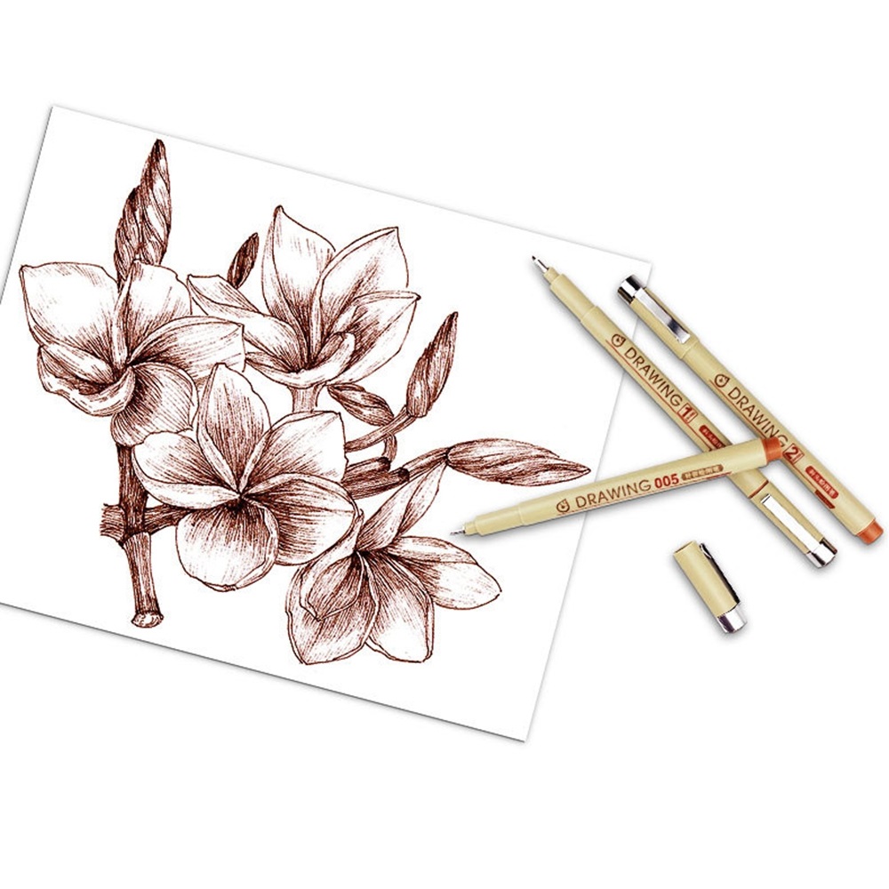 Braune und schwarze Mikrostift – Archive Box Set Bewertung und Preis