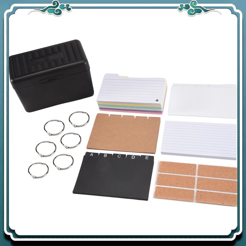 Indexkartenhalter-Set, Indexbo – Card Index Box Bewertung und Preis