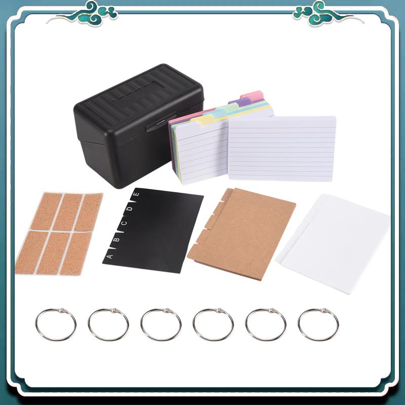 Indexkartenhalter-Set, Indexbo – Card Index Box Bewertung und Preis