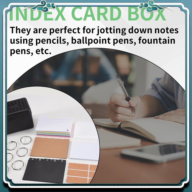 Indexkartenhalter-Set, Indexbo – Card Index Box Bewertung und Preis