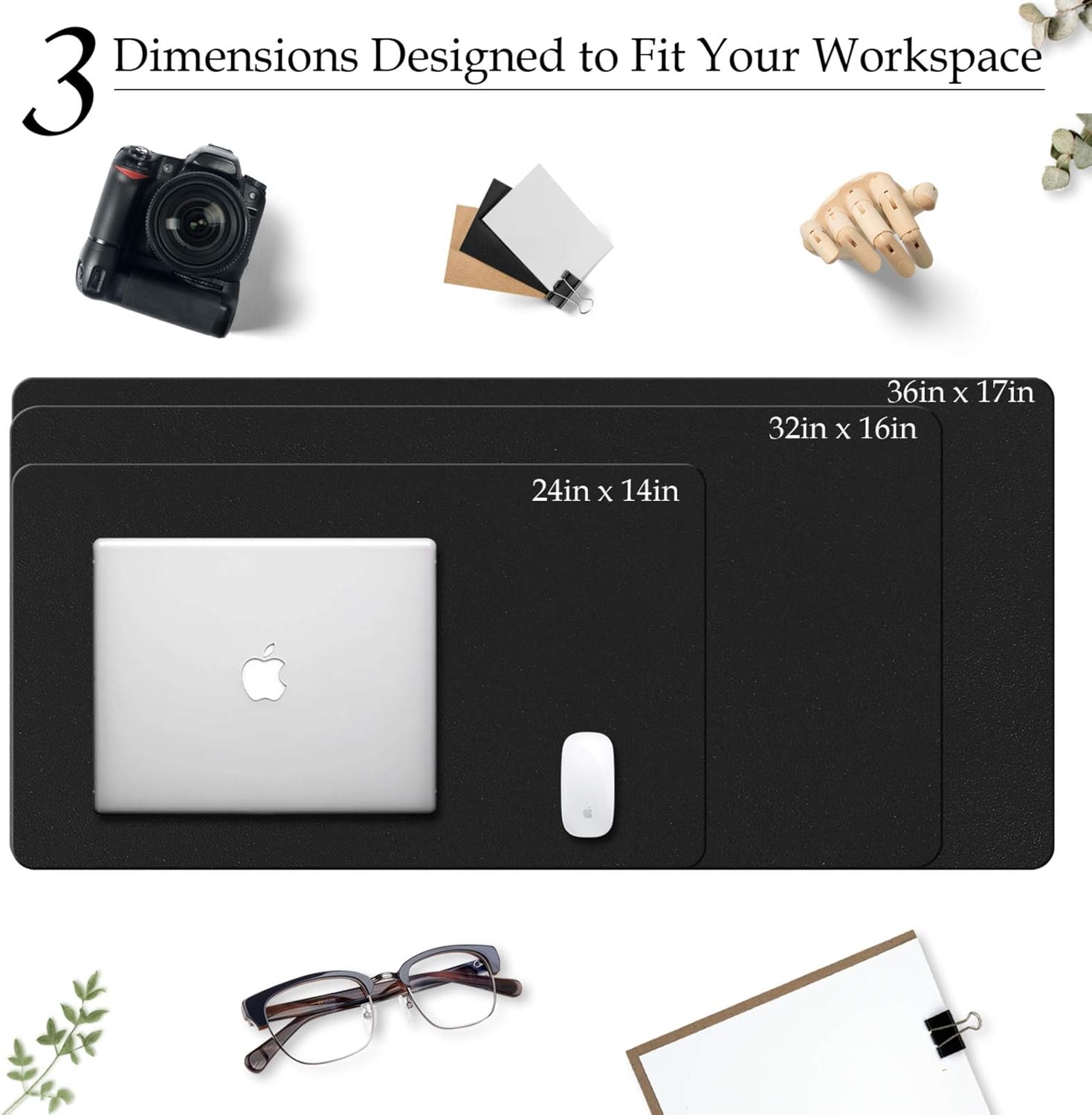 Große Leder-Schreibtischunterl – Leather Desk Pad Bewertung und Preis