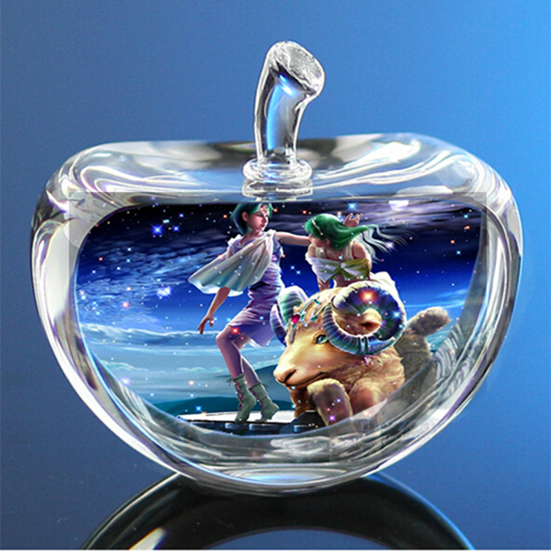 80mm Kristall Sternzeichen Gla – Paper Weight Crystal Bewertung und Preis