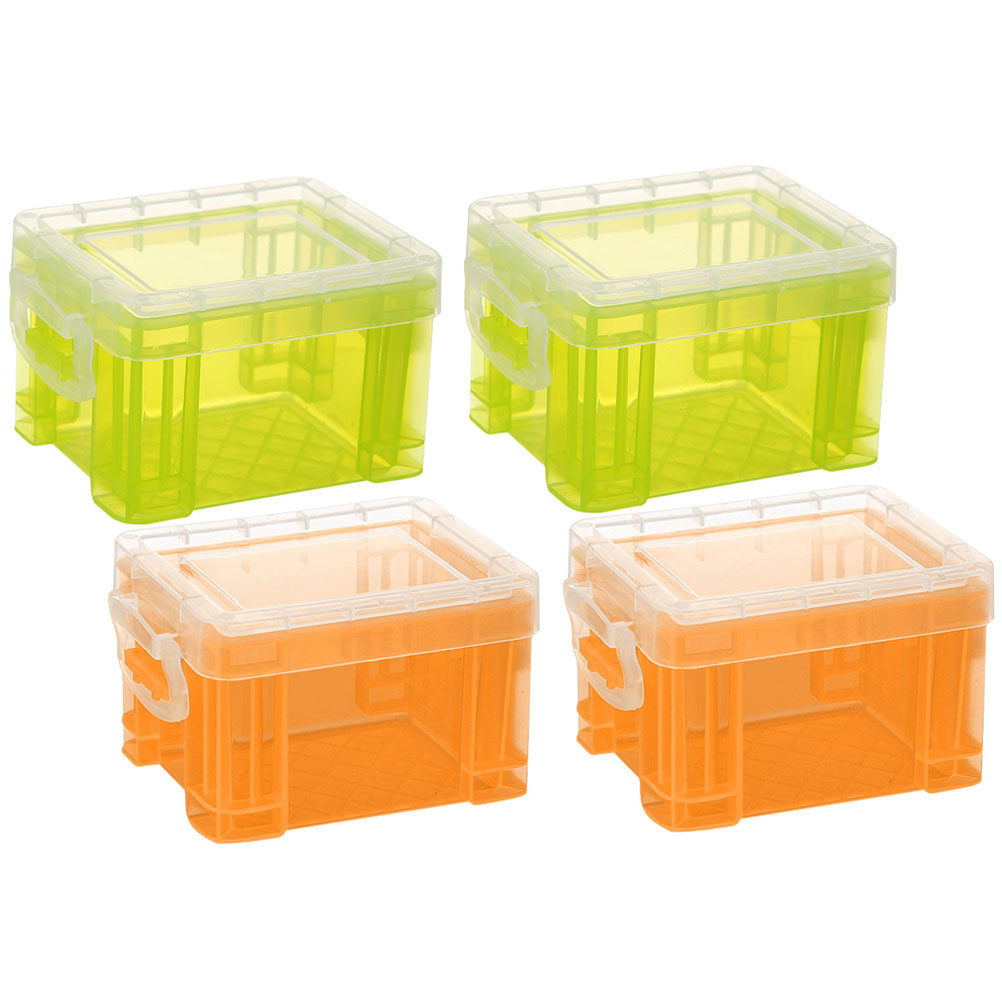 4 Stück bunte Desktop-Aufbewah – Card Index Box Bewertung und Preis