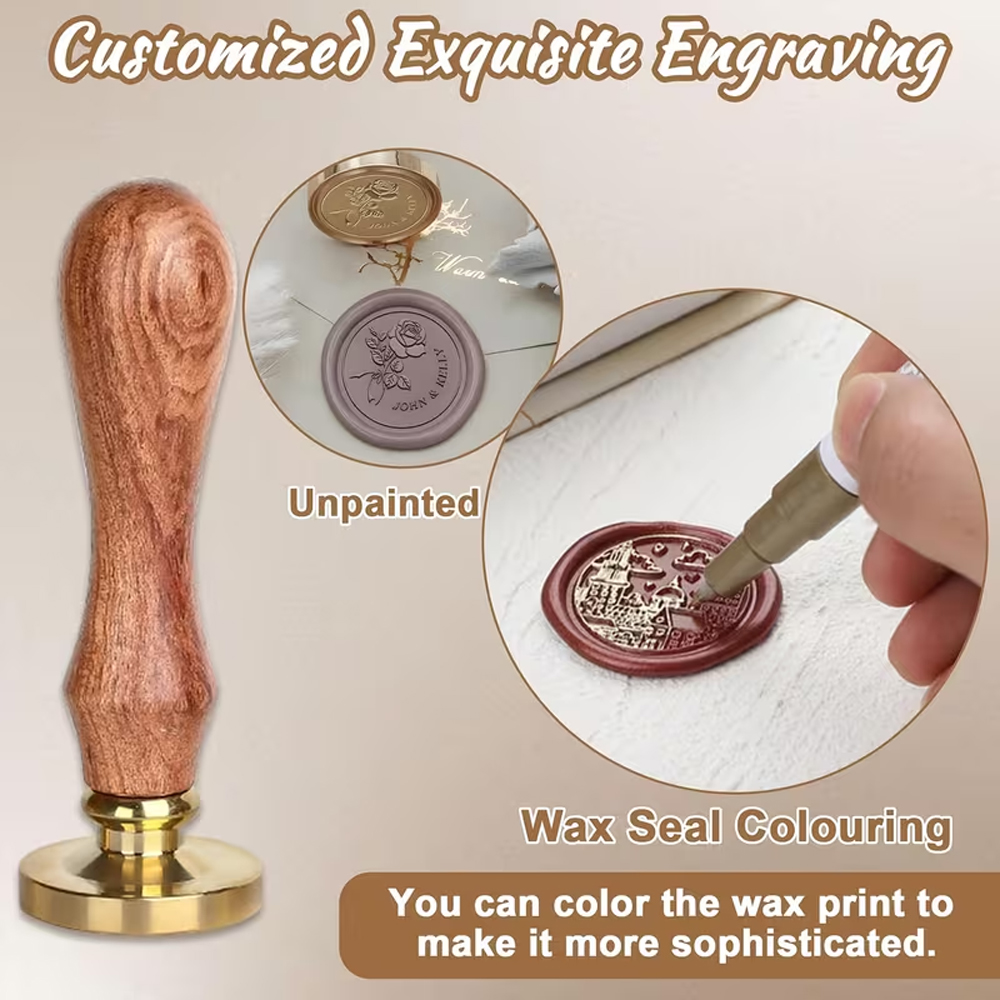 Personalisiertes Wachssiegel-S – Wax Seal Stamp Set Bewertung und Preis