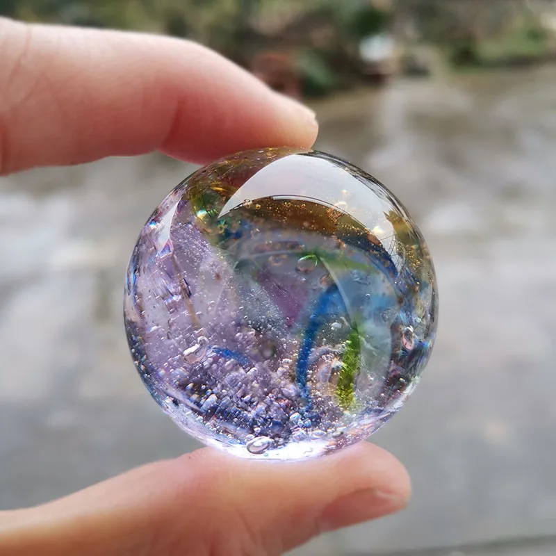 40mm Glasierte Perlenkugel Kri – Paper Weight Crystal Bewertung und Preis