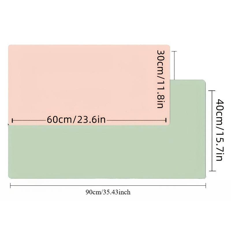 1 Stück großes Kunstleder-Maus – Leather Desk Pad Bewertung und Preis