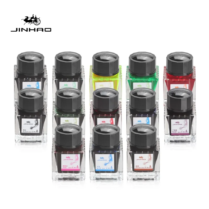 Jinhao 50/30ml muilt Farbe Sig – Fountain Pen Bottled Ink Bewertung und Preis