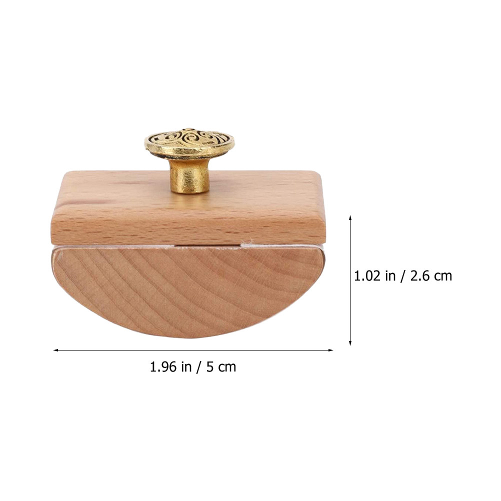 2 Stück Holz-Rocker-Blotter, T – Ink Blotter Paper Bewertung und Preis