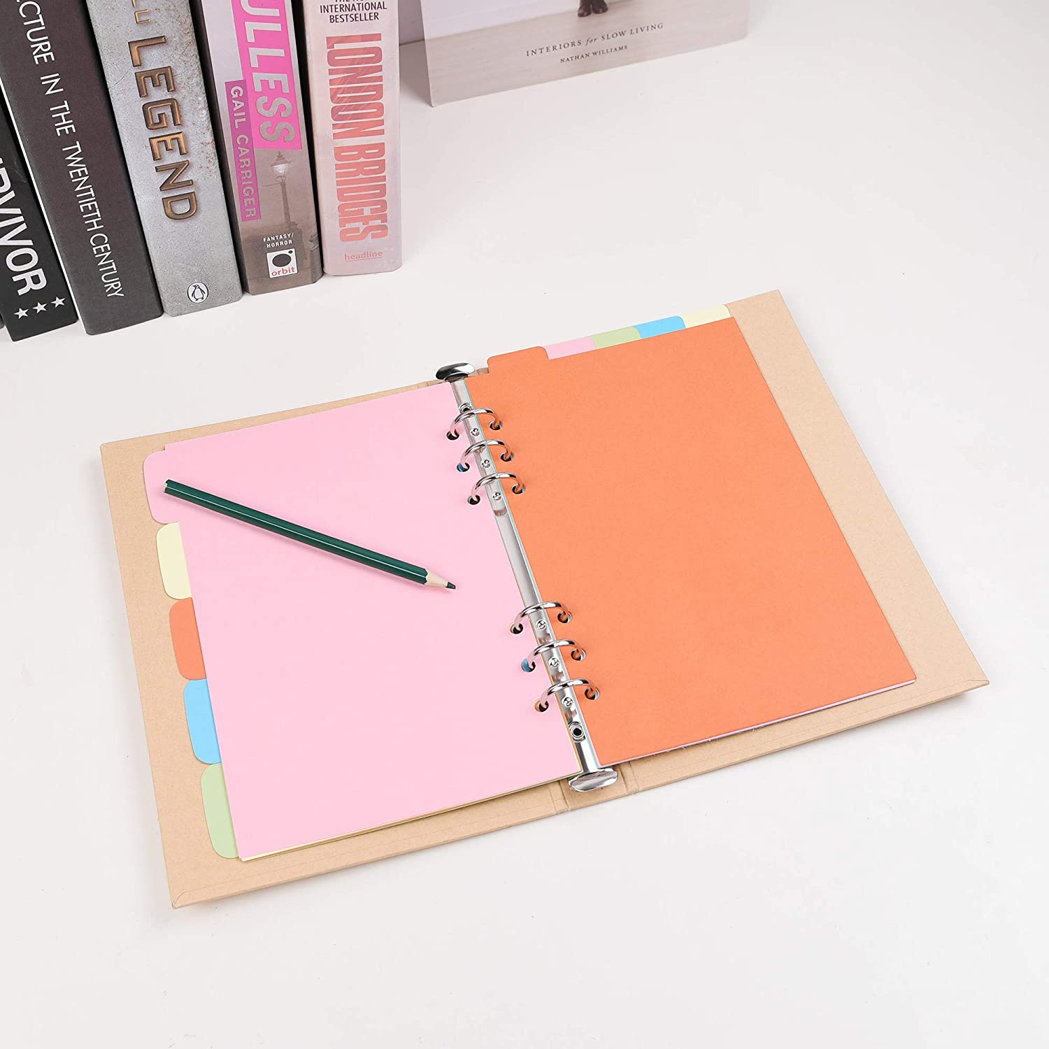 A5/A6/A7/B5/A4 Papierteiler, I – Tab Divider A4 Bewertung und Preis