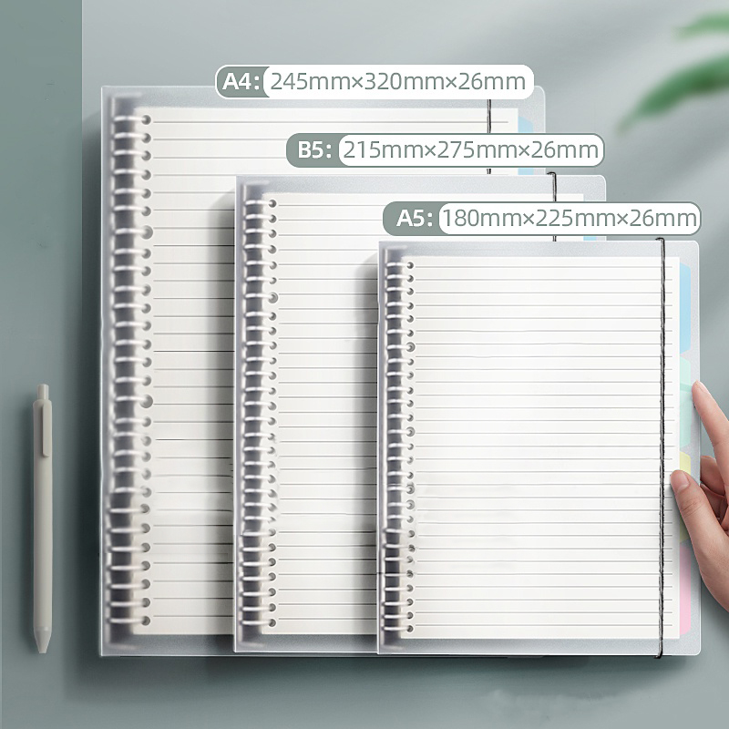 A5/B5/A4 Binder-Notizbücher, l – Binder A4 Lever Bewertung und Preis