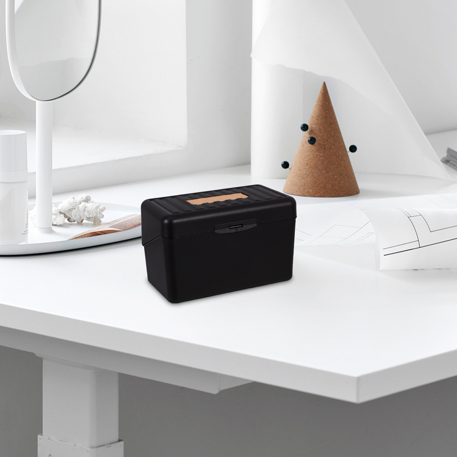 Premium Kartenhalter-Box Deskt – Index Card Holder Bewertung und Preis