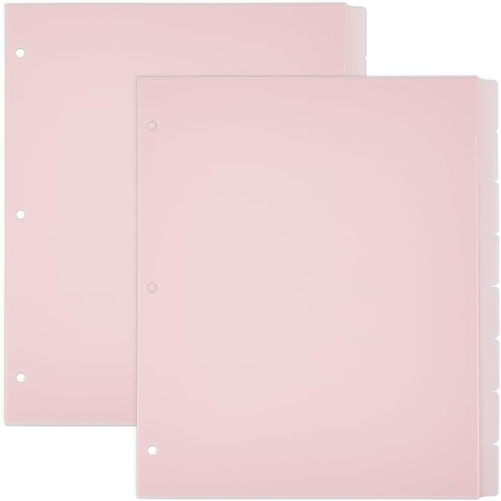 16 Blatt 3-Ring A4 rosa Ordner – Tab Divider A4 Bewertung und Preis