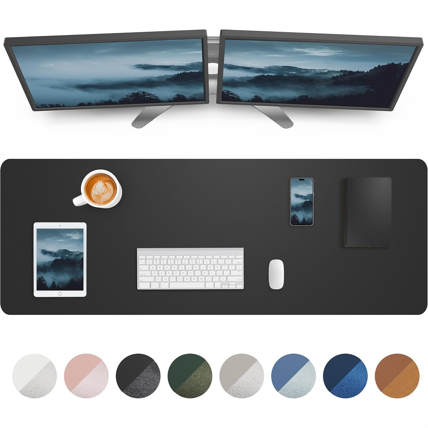 Große Schreibtischunterlage 55 – Leather Desk Pad Bewertung und Preis