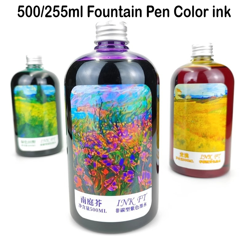 500 ml/255/50 ml 24 Farben Fla – Fountain Pen Bottled Ink Bewertung und Preis