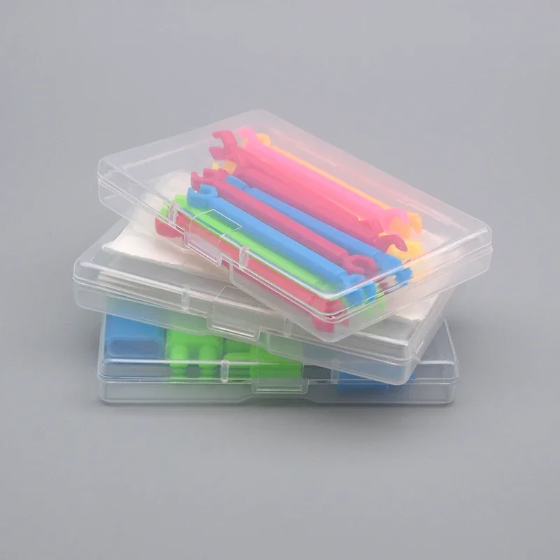 5 transparente Kunststoff-Aufb – Card Index Box Bewertung und Preis