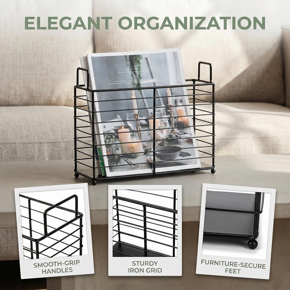 Zeitschriftenständer aus Metal – Magazine Holder Rack Bewertung und Preis