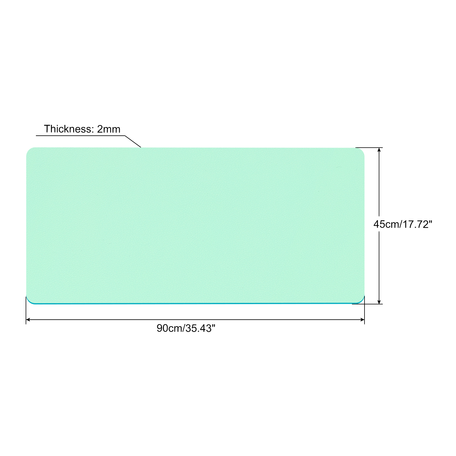 Büro Schreibtisch Matte Schutz – Leather Desk Pad Bewertung und Preis