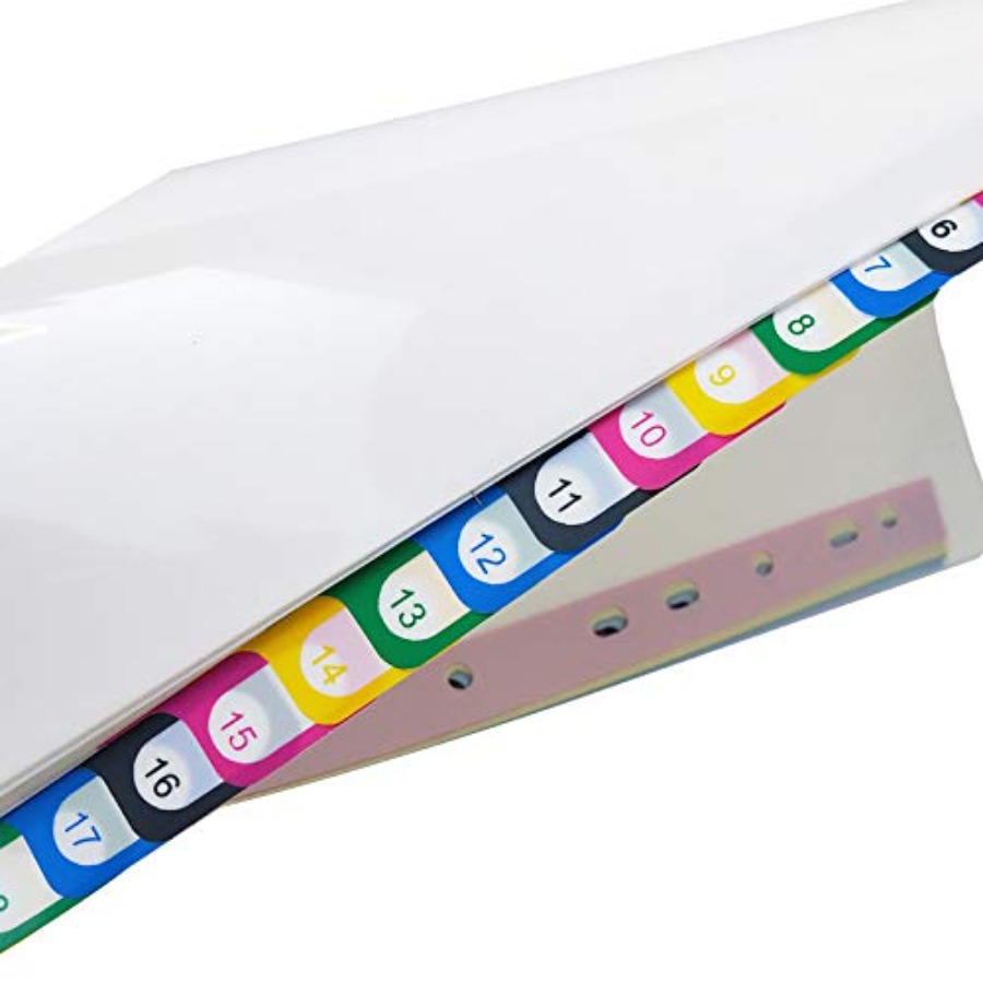 A4 Kunststoff-Ordnerregister,  – Tab Divider A4 Bewertung und Preis