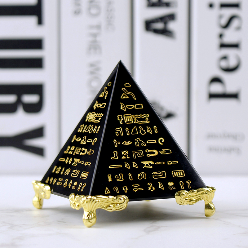 Ägypten Kristall Obsidian Pyra – Paper Weight Crystal Bewertung und Preis