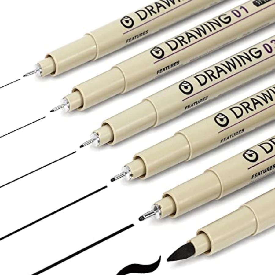 Muchcute Micro-Liner Zeichenst – Archive Box Set Bewertung und Preis