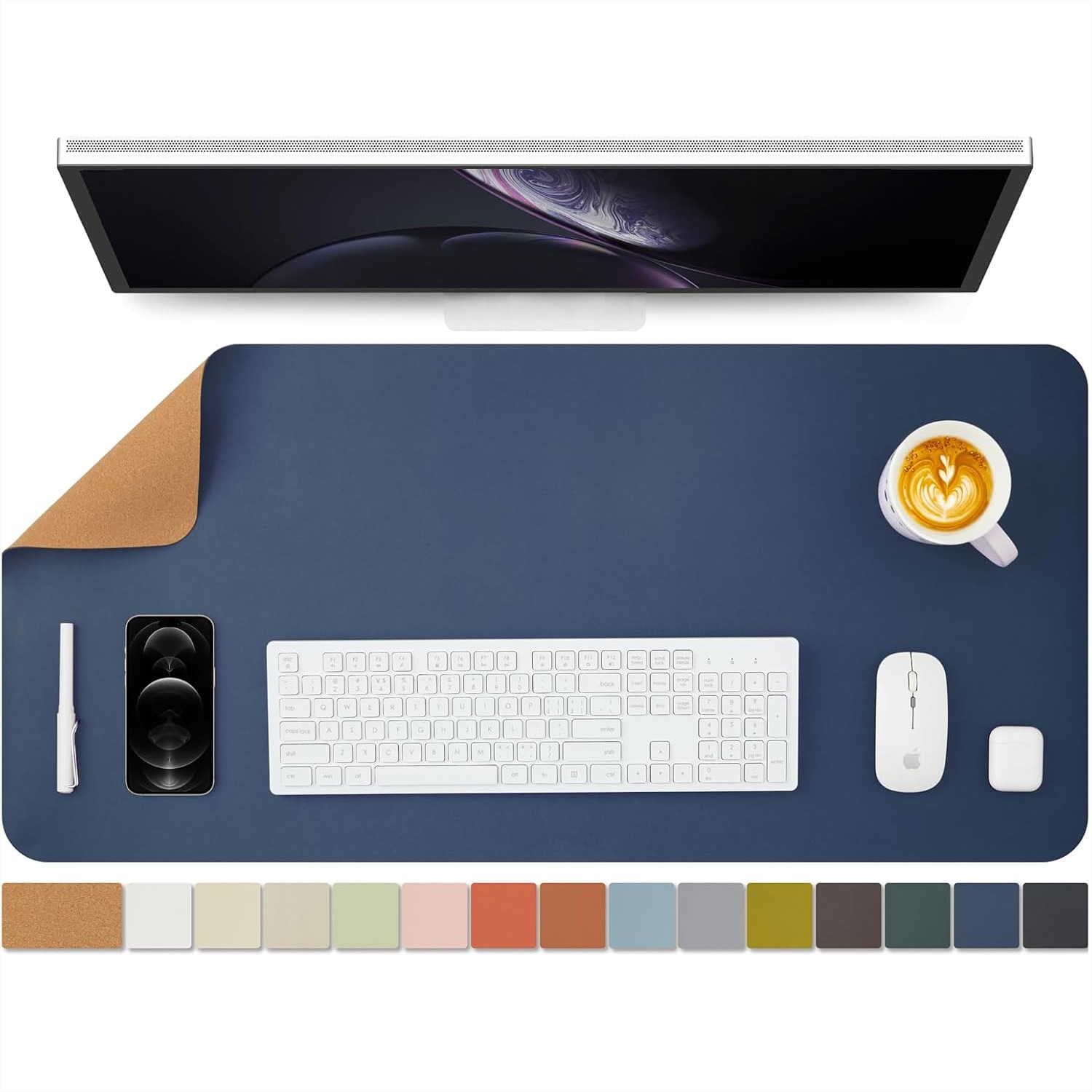 Kork-Schreibtischunterlage, do – Leather Desk Pad Bewertung und Preis