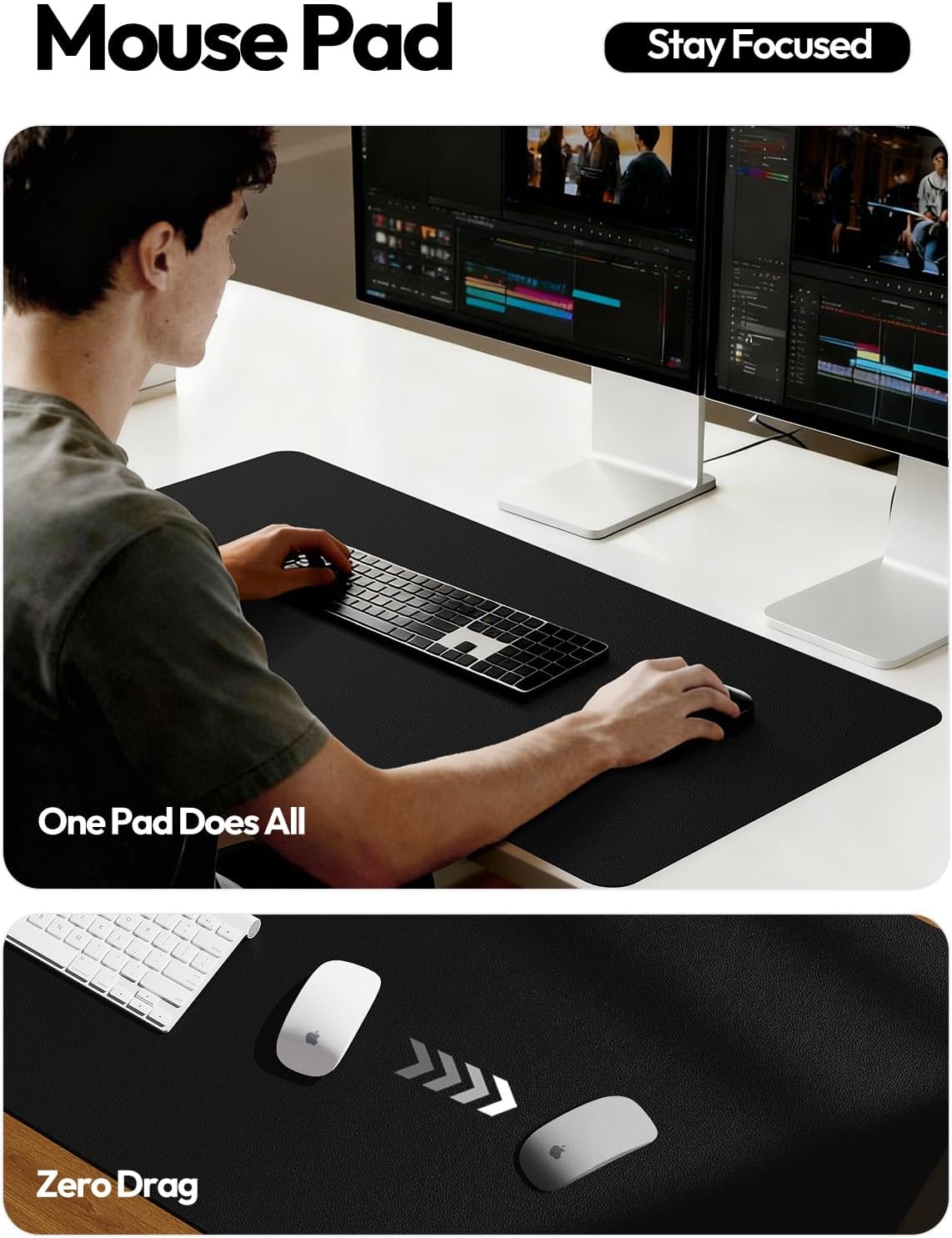 Große Schreibtischunterlage au – Leather Desk Pad Bewertung und Preis