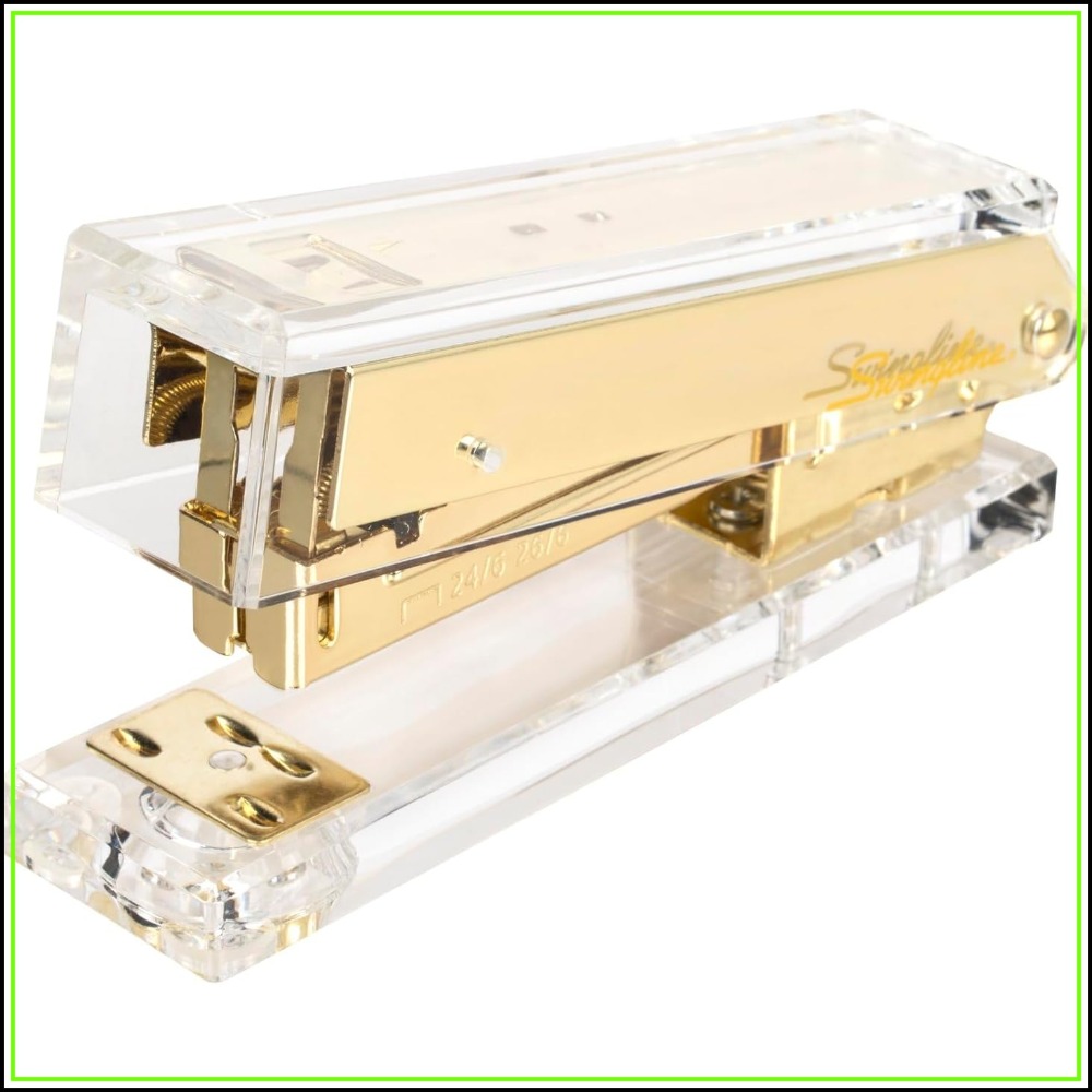 Kompakter Transparenter Acryl- – Stapler Half Strip Bewertung und Preis