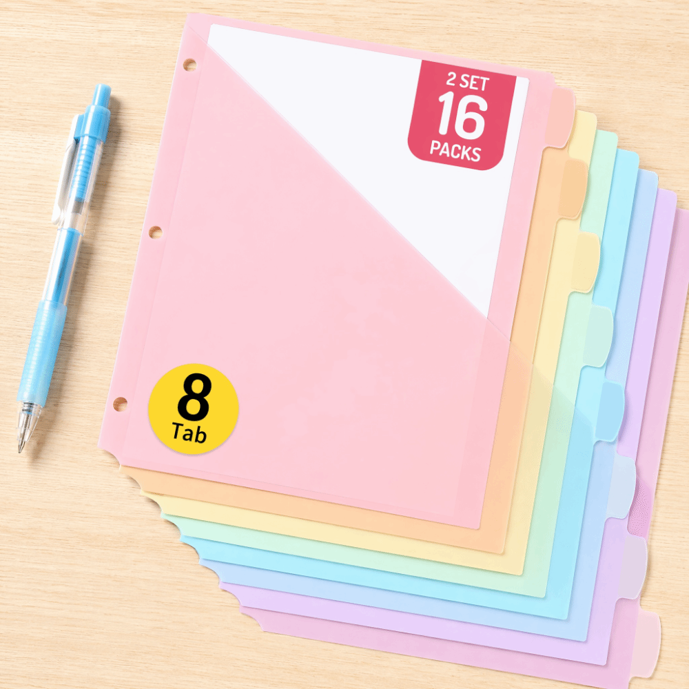 Strapazierfähige Trennblätter  – Tab Divider A4 Bewertung und Preis