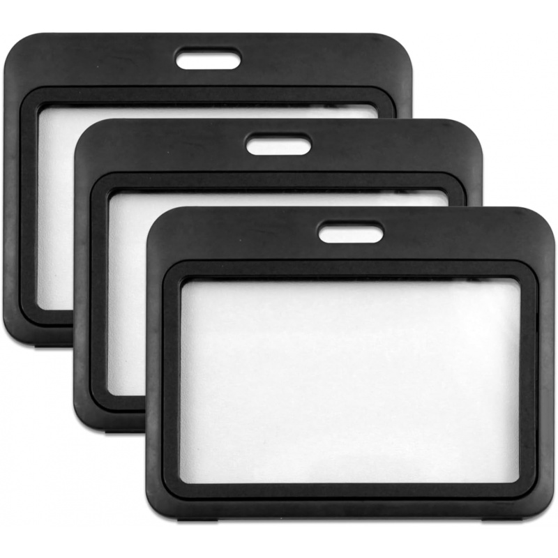 3er-Pack horizontale Ausweishü – Index Card Holder Bewertung und Preis