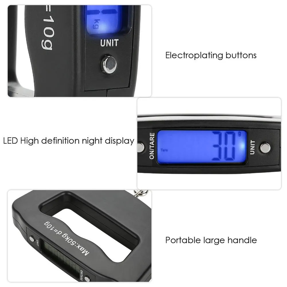 Tragbare LCD-Digital-Hängewaag – Tape Dispenser Weighted Bewertung und Preis
